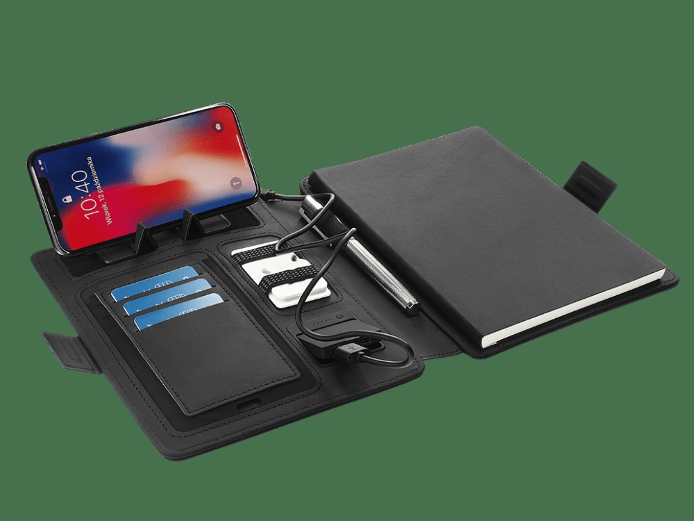 Logo trade promotional item photo of: HERMANO Power Bank Organizer 54713000
