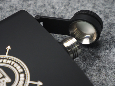 Logo trade promotional merchandise picture of: Hip flask 190203600