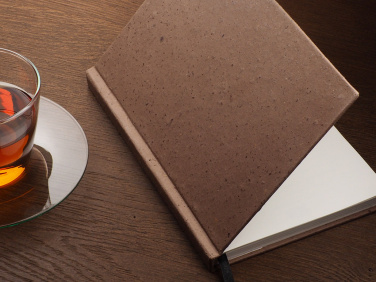Logo trade corporate gift photo of: Recycled Coffee Notebook 209733900