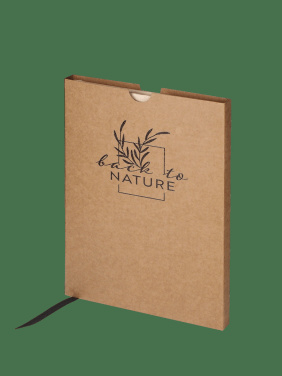 Logotrade promotional gift image of: Recycled Coffee Notebook 209733900