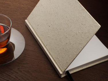 Logo trade promotional merchandise picture of: Recycled Elephant Poo Notebook 209734400