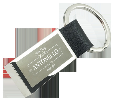 Logo trade promotional gifts image of: Keyring 91409500