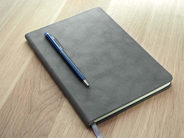 Logo trade advertising product photo of: Magnetic notebook with a pen 124715100
