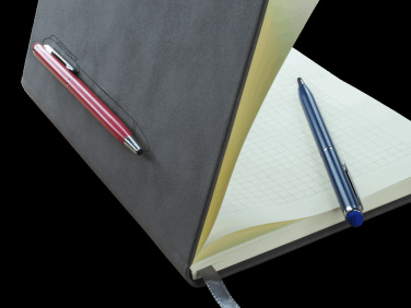 Logo trade corporate gifts picture of: Magnetic notebook with a pen 124715100