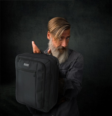 Logotrade promotional item picture of: 2in1 Bag - Laptop backpack 54813500