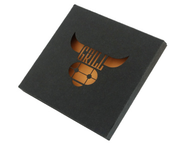 Logo trade promotional gifts picture of: 6 coasters set 1123094