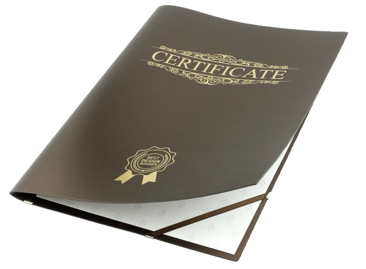 Logo trade advertising product photo of: Certificate cover 152094