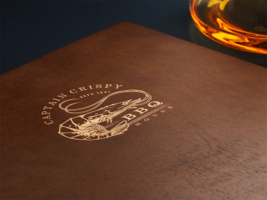 Logo trade promotional giveaways picture of: Menu cover 1106121