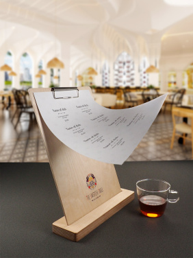 Logo trade promotional products image of: Clipboard with stand 2088121