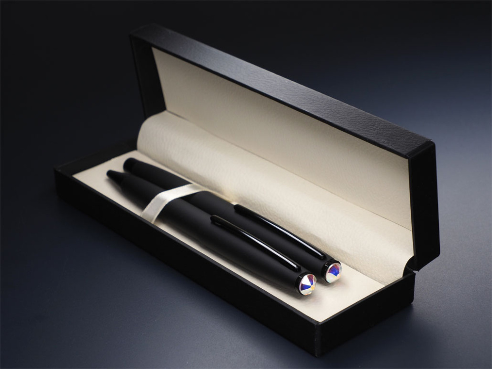 Logotrade corporate gift picture of: Swarovski Crystal Pen set 1236036