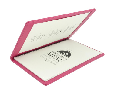 Logo trade promotional giveaways image of: Menu cover 1082119