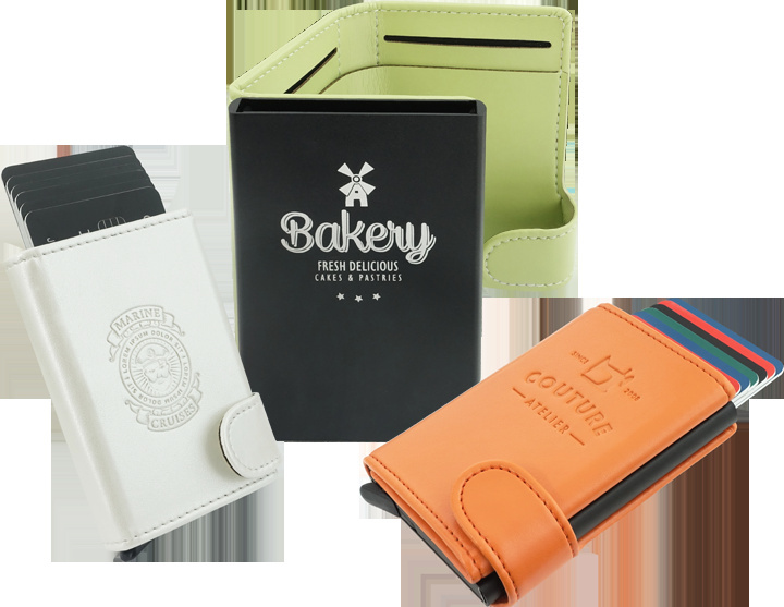 Logo trade promotional gifts image of: RFID wallet 618119