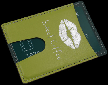 Logo trade promotional gifts image of: Credit card holder 544119