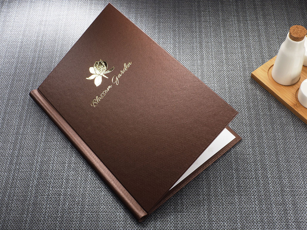 Logo trade promotional giveaways image of: Menu cover 1720280
