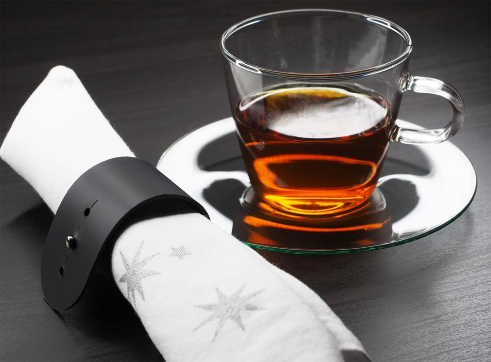 Logo trade promotional items image of: Napkin ring 1208094