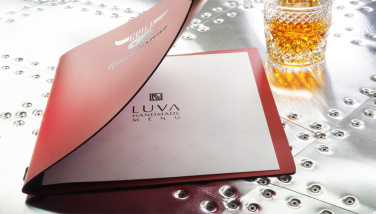 Logo trade promotional merchandise image of: Menu cover Ambiente 1180094
