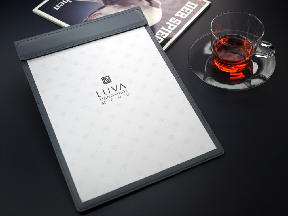 Logo trade promotional merchandise photo of: Menu cover 1241094
