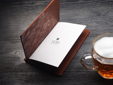 Logo trade promotional gifts image of: Menu cover 2048325