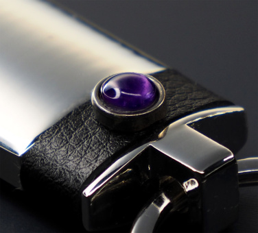 Logo trade corporate gift photo of: Amethyst Keyring 1296095