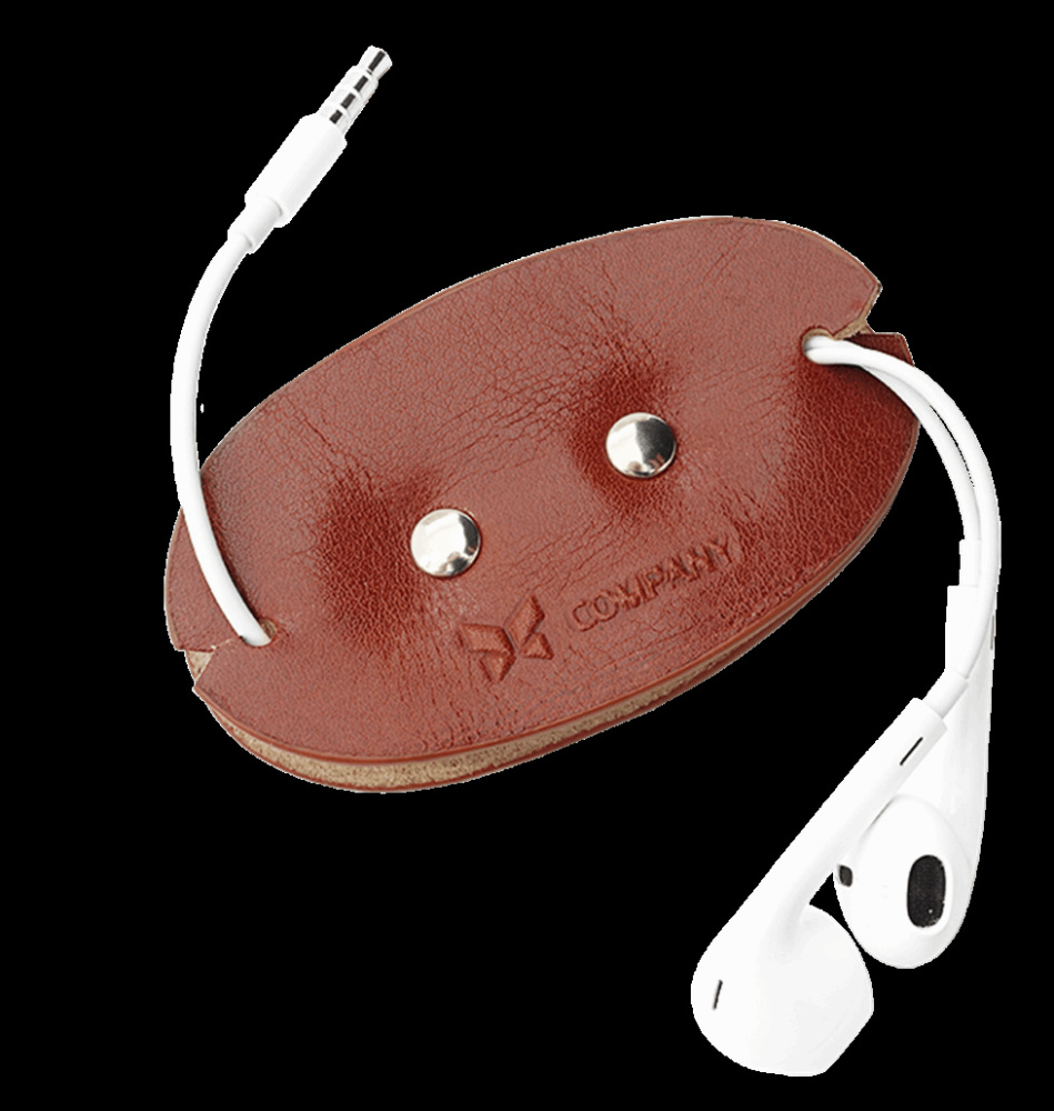 Logo trade promotional merchandise picture of: Earphone organizer 872067