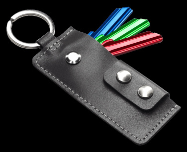 Logo trade promotional products image of: Keyring 1276131