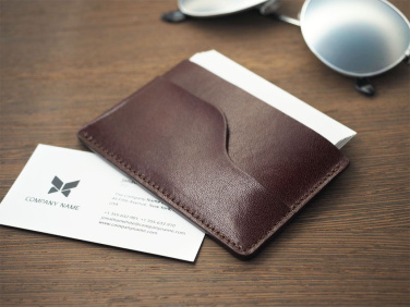 Logo trade promotional merchandise photo of: Business card holder 869067