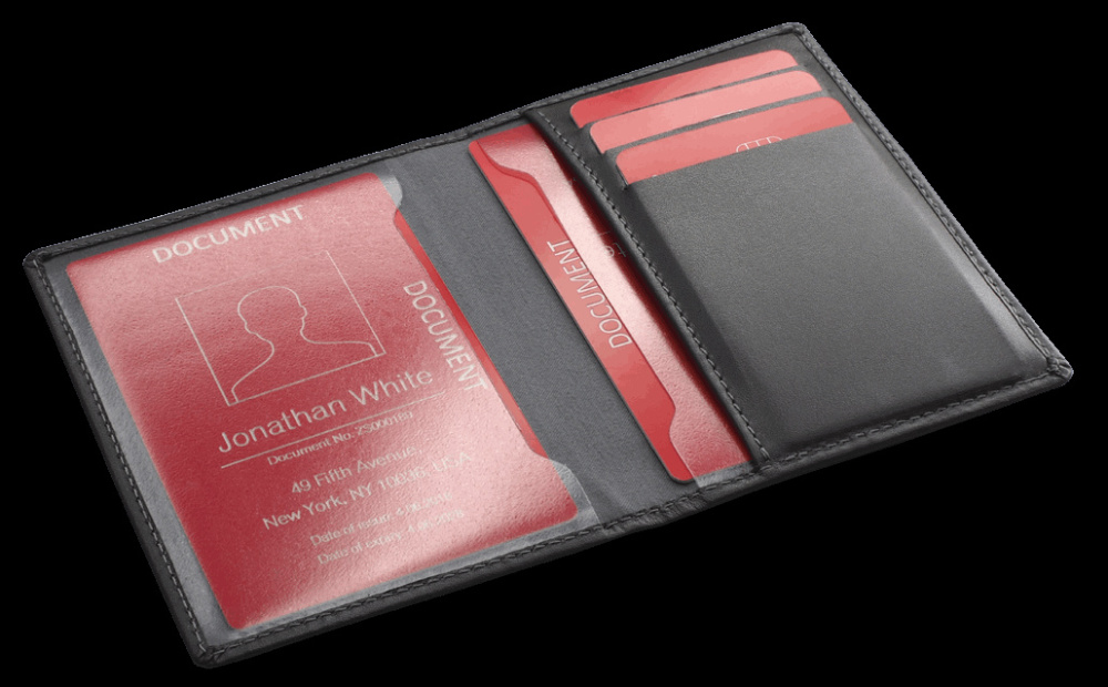 Logo trade promotional item photo of: Document wallet 889131
