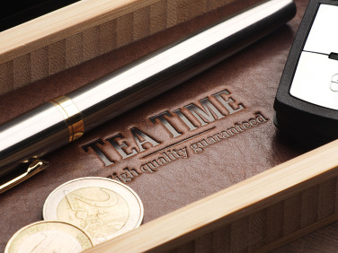 Logo trade promotional product photo of: Wooden desk organiser 1852292