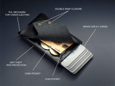 Logo trade promotional merchandise picture of: RFID wallet 545131
