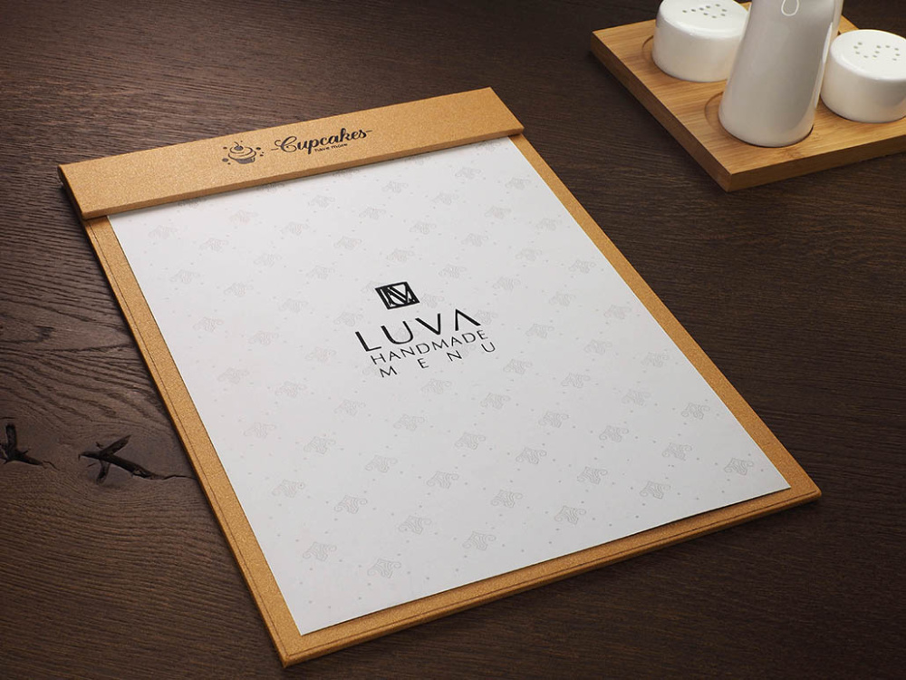 Logotrade business gifts photo of: Menu cover 1241280