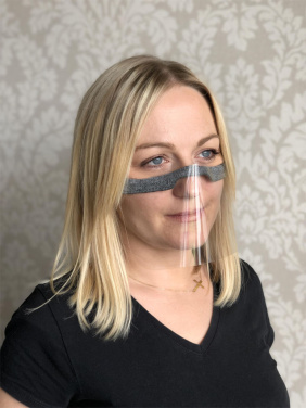 Logotrade corporate gifts photo of: KALIPSO clear face shield-mask for mouth and nose 1447162