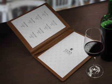 Logo trade promotional gifts image of: Menu cover 1054119