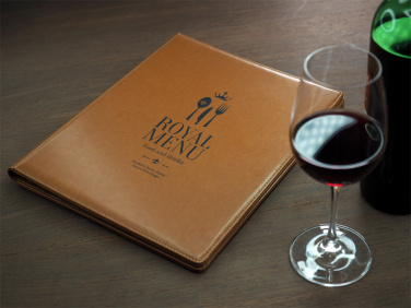 Logo trade promotional gifts image of: Menu cover 1054119