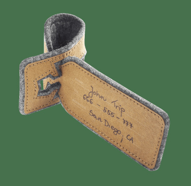 Logo trade promotional products image of: Luggage tag 969140