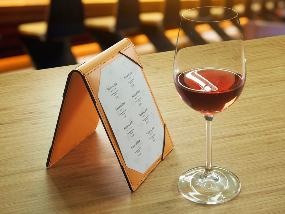 Logo trade corporate gifts image of: Promo menu 1604094
