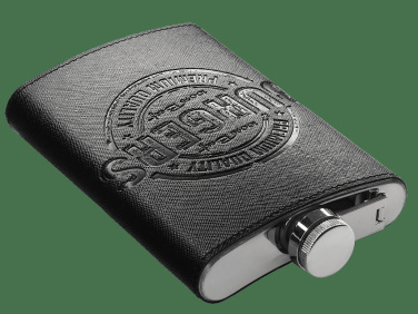Logo trade promotional merchandise picture of: Hip flask 425113