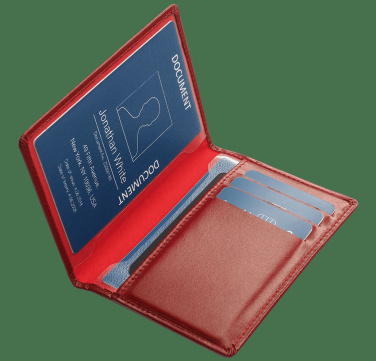 Logo trade advertising products image of: Document wallet 889067
