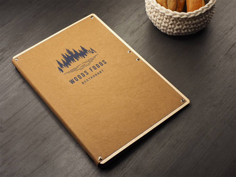 Logo trade advertising product photo of: Menu cover 1665121