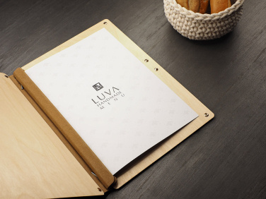 Logo trade promotional merchandise photo of: Menu cover 1665121