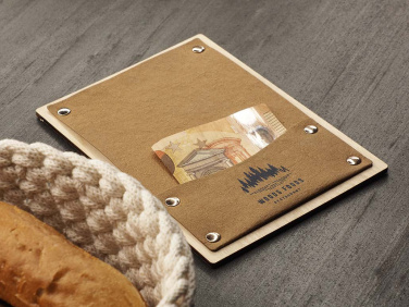 Logo trade promotional items image of: Bill holder 1053121