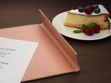 Logo trade promotional giveaway photo of: Menu cover 1241281