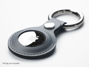 Logo trade promotional gifts image of: Keyring with holder for AirTag 1914094
