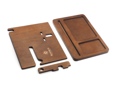 Logotrade promotional gift image of: Wooden organiser 2016121