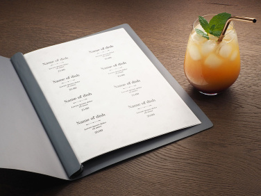 Logo trade advertising products image of: Menu cover 1788094