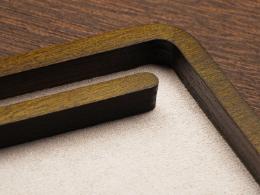 Logo trade promotional items image of: Wooden desk organiser 1818121