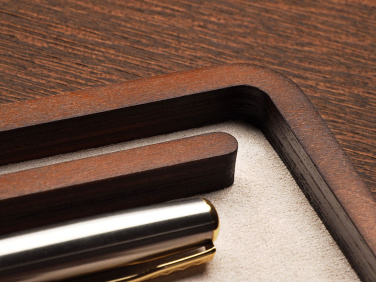 Logo trade promotional merchandise photo of: Wooden desk organiser 1818121