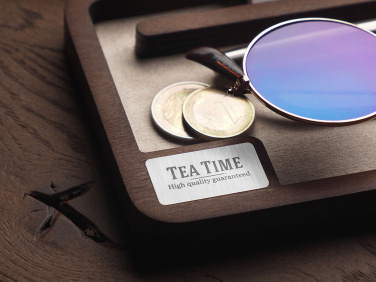 Logo trade promotional products image of: Wooden desk organiser 1818121