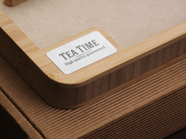 Logo trade promotional gifts picture of: Wooden desk organiser 1846292