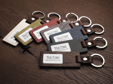Logotrade promotional gifts photo of: Wooden keyring 1853121