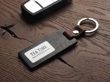 Logotrade promotional giveaways photo of: Wooden keyring 1853121